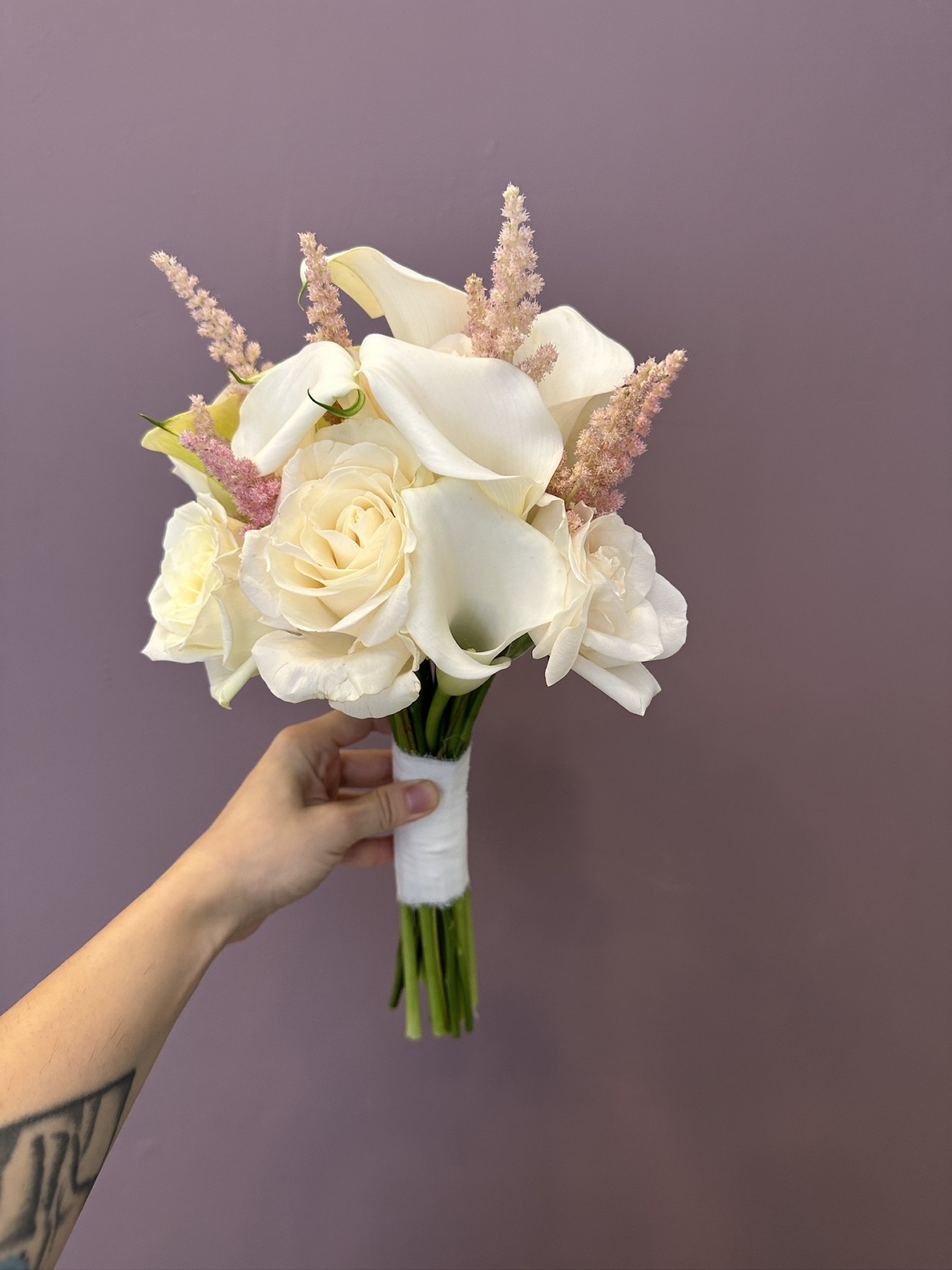 Gala Gül Astilbe Buketi