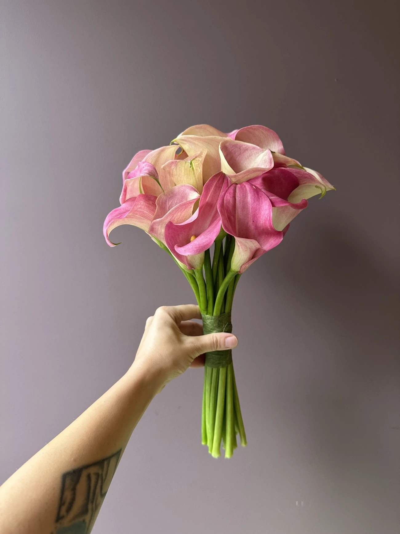 Gala Buketi pembe alacalı