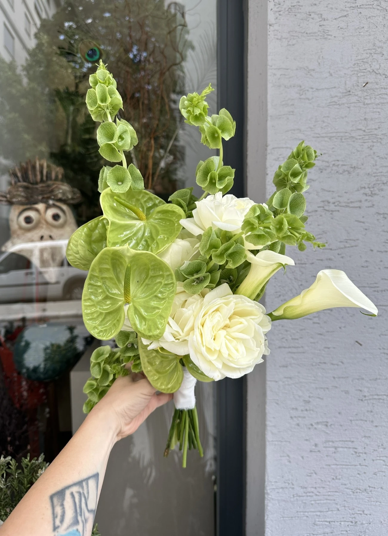 Gala Anthurium Molucello Buketi