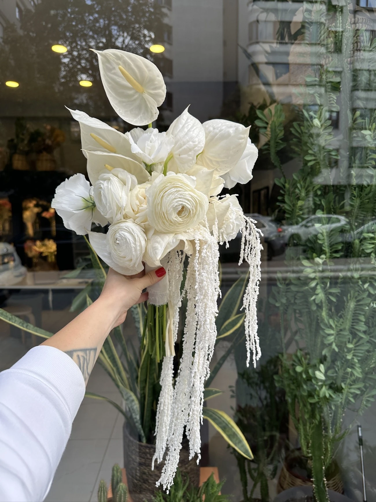 Anthurium, Erengül, Amarantus Buketi